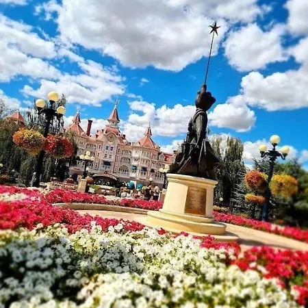 Avec Piscine Privee Disneyland 4 شقة Lesches