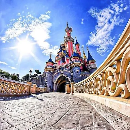 Avec Piscine Privee Disneyland 4 شقة Lesches